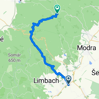 Pezinok - Žilová - Pezin.Baba - s.pod Javorinou - Čermák