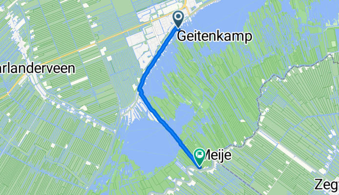 Reghthuysplein 14L, Nieuwkoop naar Meije 190, Nieuwkoop