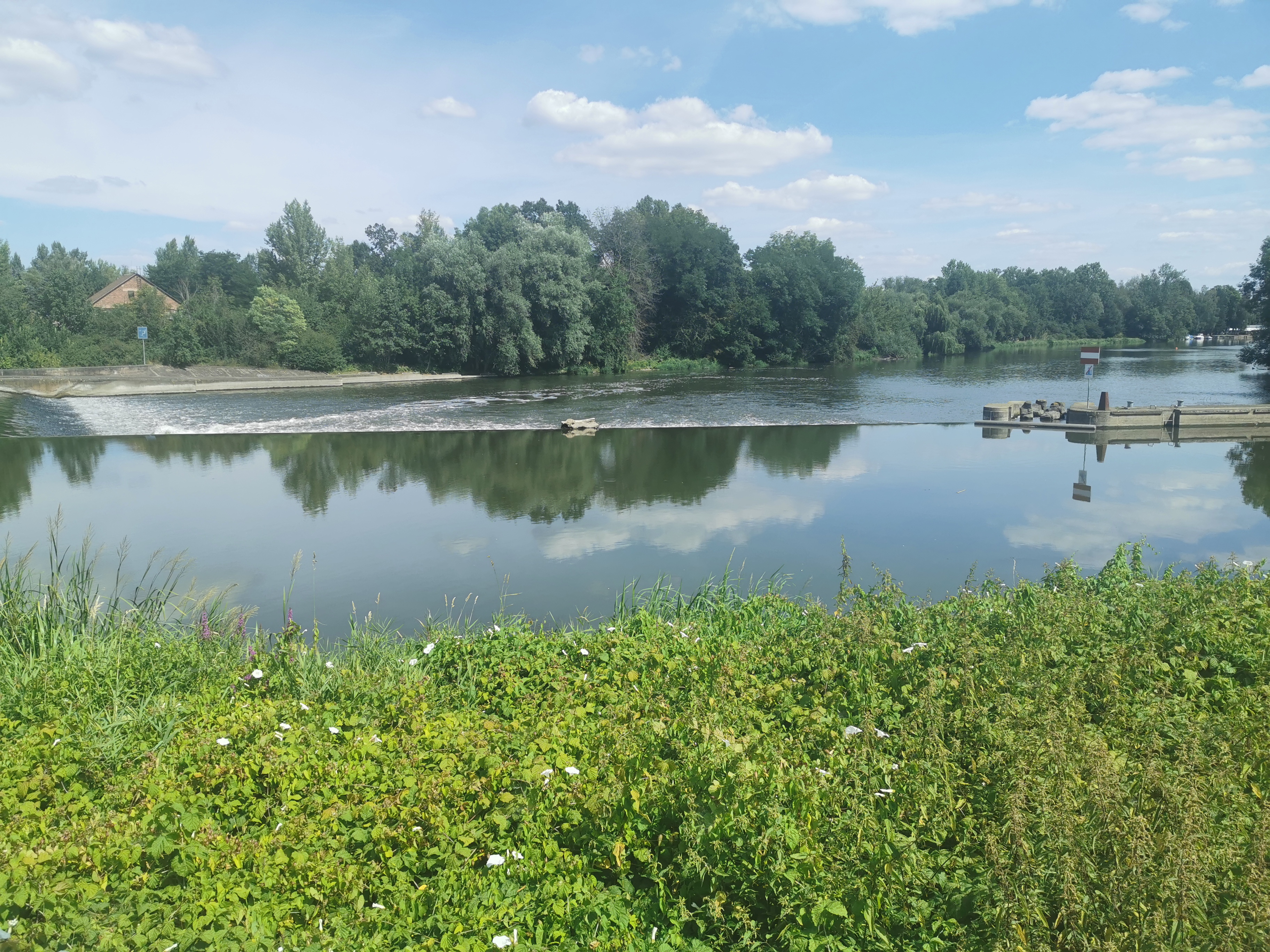 Leuna nach Blütengrund, Naumburg (Saale)