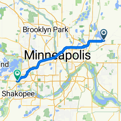 Willernie, MN to Chanhassen, MN