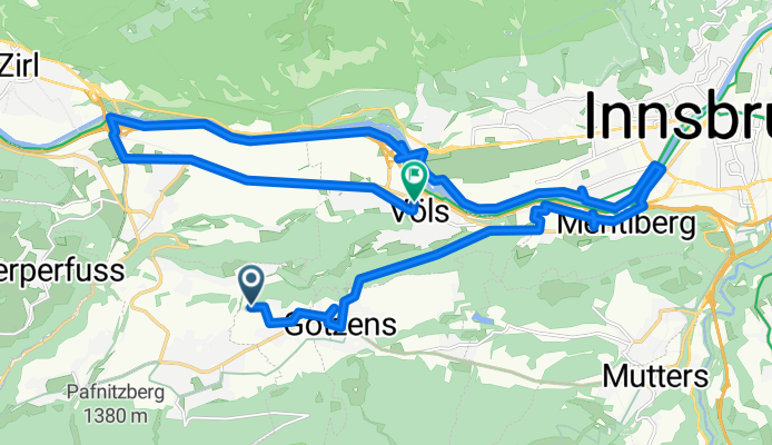 Da Omesweg, Birgitz a Kranebitter Straße 14, Völs