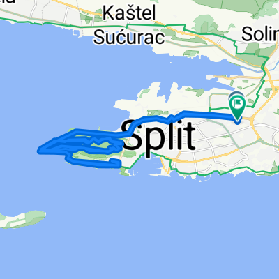 3 clockwise laps over Marjan (XC)