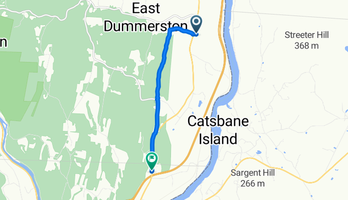 1238 Calvin Coolidge Memorial Hwy, East Dummerston to 1500–1556 Putney Rd, Brattleboro