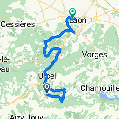 Itinéraire vers Rampe Saint-Just, Laon