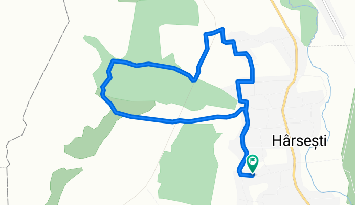 strada Dispensarului, Hârsești to strada Dispensarului, Hârsești