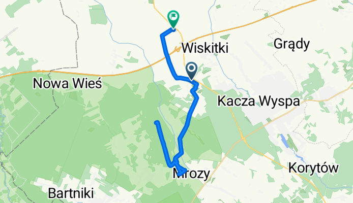 Sokule 75, Wiskitki do Cyganka 21, Wiskitki