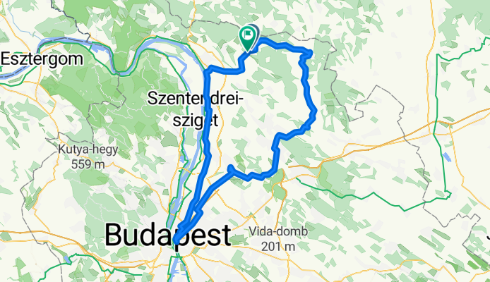 Vác-Csővár-Püspökhatvan-Galgamácsa-