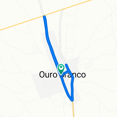 De Rua Coronel Lucena, 262–298, Ouro Branco a Rua Sebastião Vieira da Rocha, 171–293, Ouro Branco