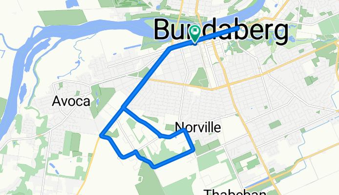 220 Bourbong Street, Bundaberg West to 220 Bourbong Street, Bundaberg West