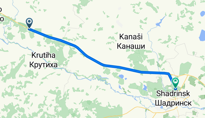 Recovered Route