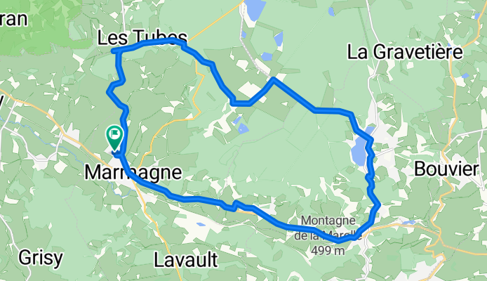 De 2–6 Rue de la Certenue, Marmagne à 2–6 Rue de la Certenue, Marmagne