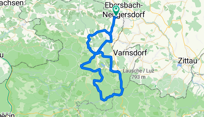 jiříkov-rumburk-kytlice-rybniště-doubice-jiříkov