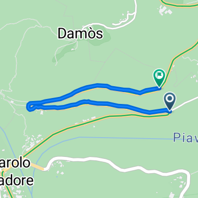 Da Località Sacco, Perarolo di Cadore a Località Belvedere, Perarolo di Cadore