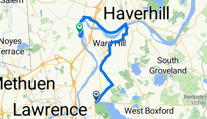 1013 Osgood St, North Andover to 101 Klondike Ave, Haverhill