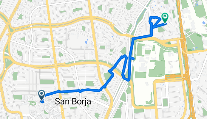 De Grana 191, Cercado de Lima a Calle 24 299, San Borja