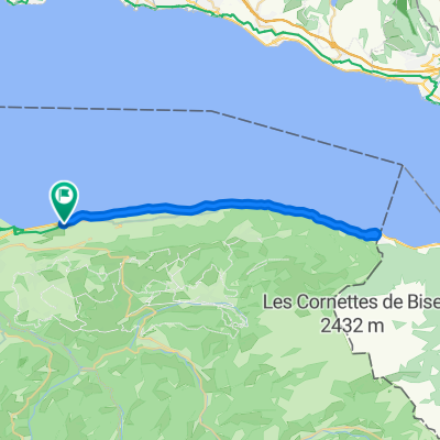 De Route de Bissinges, Évian-les-Bains à Route de Bissinges, Évian-les-Bains