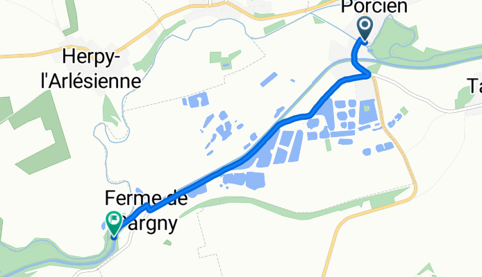 Route van 40 Rue de la Morteau, Taizy