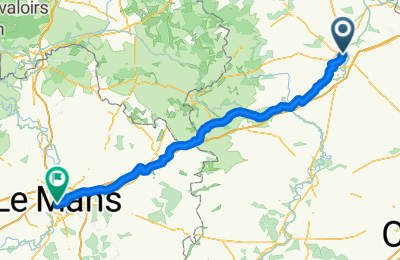 Route in der Bikemap App öffnen