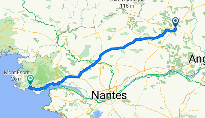 Day 4 - Ségré en Anjou - La Baule