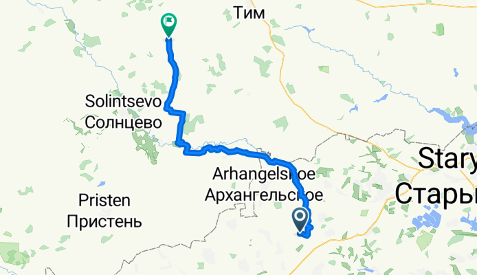 Recovered Route
