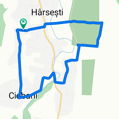 strada Dispensarului, Hârsești to strada Dispensarului, Hârsești