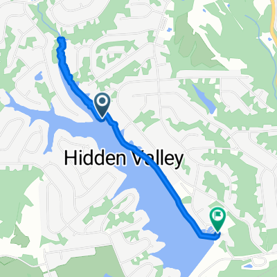 Route to 19730 Marina Estates, Lawrenceburg