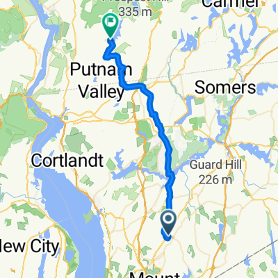 75 N Greeley Ave, Chappaqua to Uncas Way, Putnam Valley