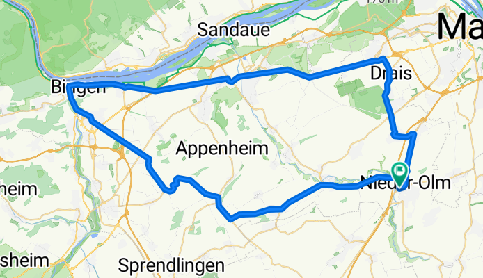 Trainingsrunde Nieder-Olm - Bingen