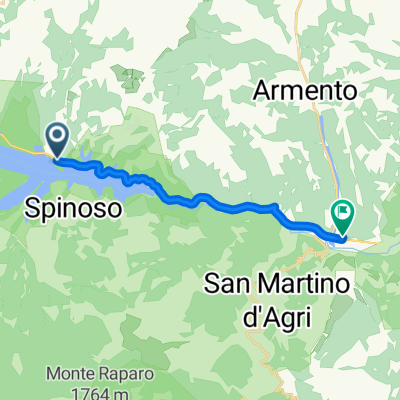 Da SS598, Montemurro a SS598, Armento