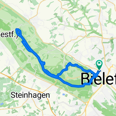 Rundtour Bielefelder Alm durch den Teuto