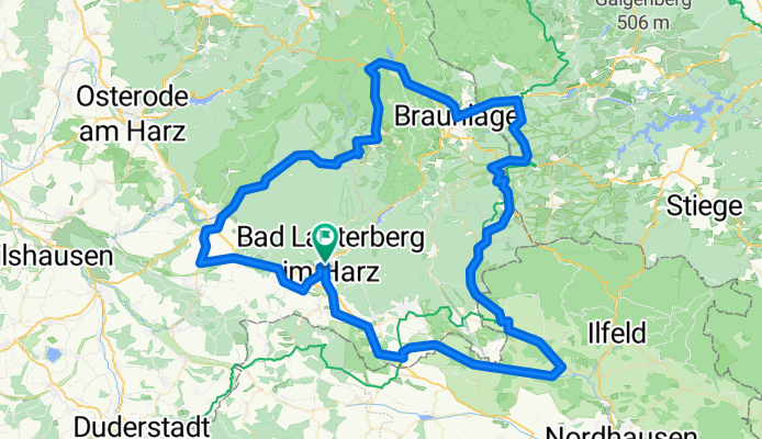 Südharz-Marathon 100er Runde