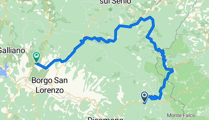 3bis. San Godenzo - Scarperia