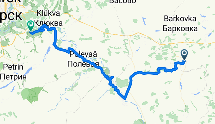 Recovered Route