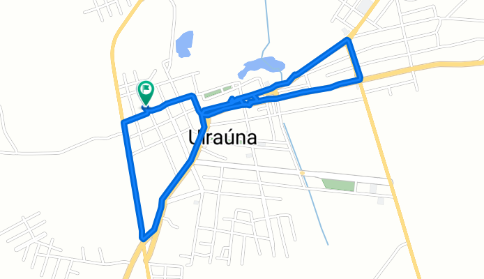 De Rua 2 de Dezembro, 351, Uiraúna a Rua 2 de Dezembro, 351, Uiraúna