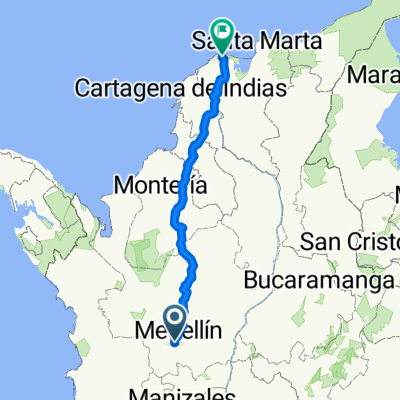 De Carrera 49 34, Caldas a Calle 78 5341, Barranquilla