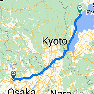 1-24, Shibutani 1-Chōme, Ikeda-Shi to 1881-11, Minamikomatsu, Otsu-Shi