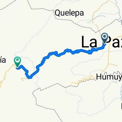 De Honduras, La Paz a CA-7, San Pedro de Tutule