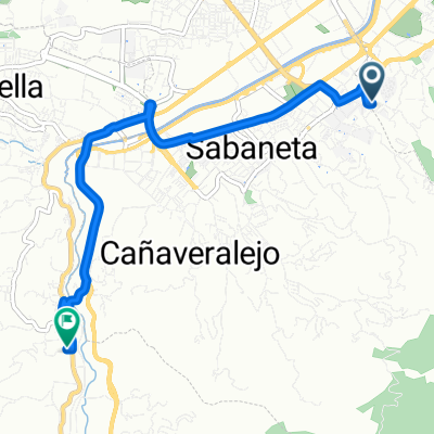 De Envigado a Calle 97b Sur 50-40, La Estrella