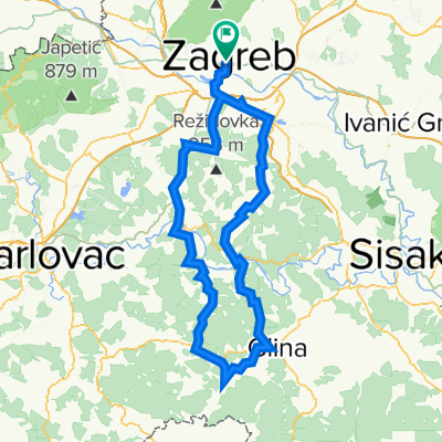 Zgb-Pisarovina-Topusko-Pokupsko-Zgb