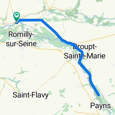 De Chemin des Prés, Marcilly-sur-Seine à Chemin des Prés, Marcilly-sur-Seine