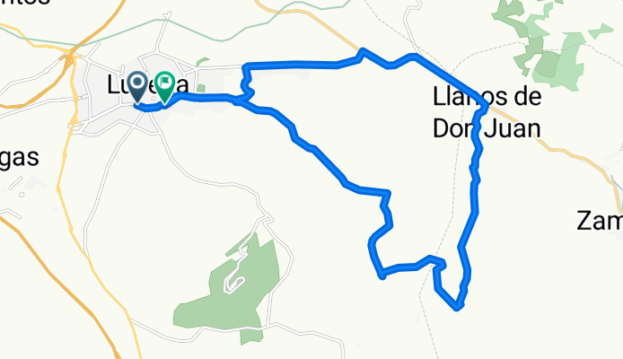 Calle Hoya del Molino, 6, Lucena to Acera Alta del Carmen, 6, Lucena