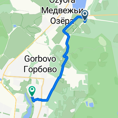 Устойчивая езда на Медвежьи озёра