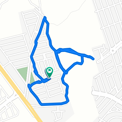 De Calle Carrancista 225 B, Aguascalientes a Calle Carrancista 225 B, Aguascalientes