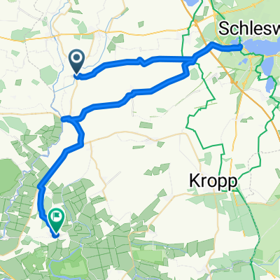 Rümland 3, Hollingstedt nach Dörpstroot 12A, Bergenhusen