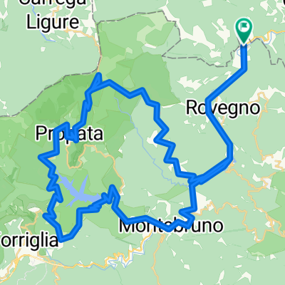 anello lago Brugneto-Casa del Romano
