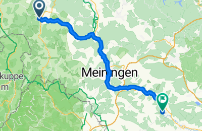 Route in der Bikemap App öffnen