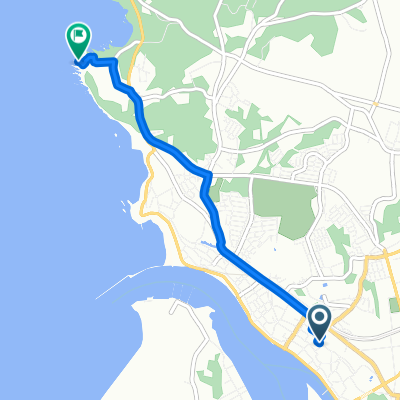 От 3-61, 三国町南本町 2-Chōme, Сакаи до 三国町安島, Сакаи