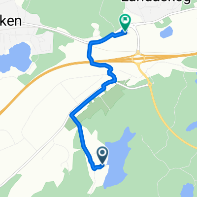 Hälasjövägen 25 to Göteborgsvägen 181