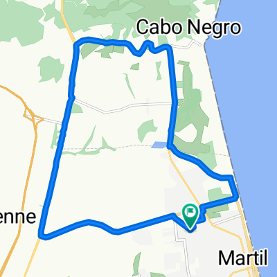 Unnamed Road, Martil to Unnamed Road, Martil