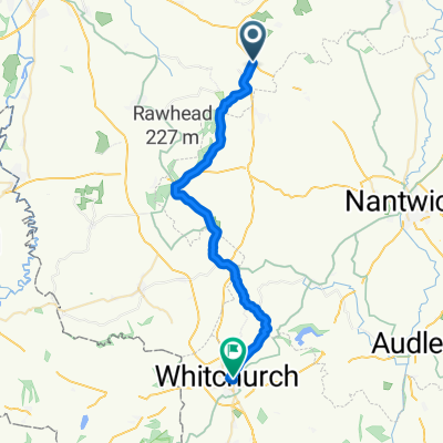 A49, Tarporley to Park Court, Brownlow Street, Whitchurch